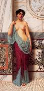 John William Godward At the Thermae USA oil painting artist